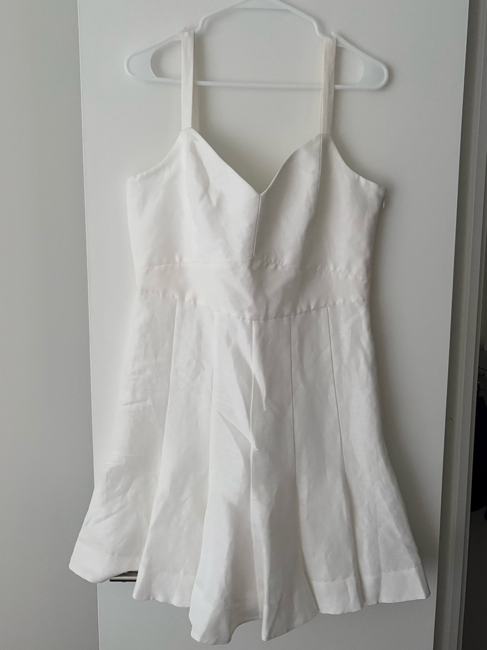 Club Monaco Fluted Hem Mini Dress - Picture 4 of 11